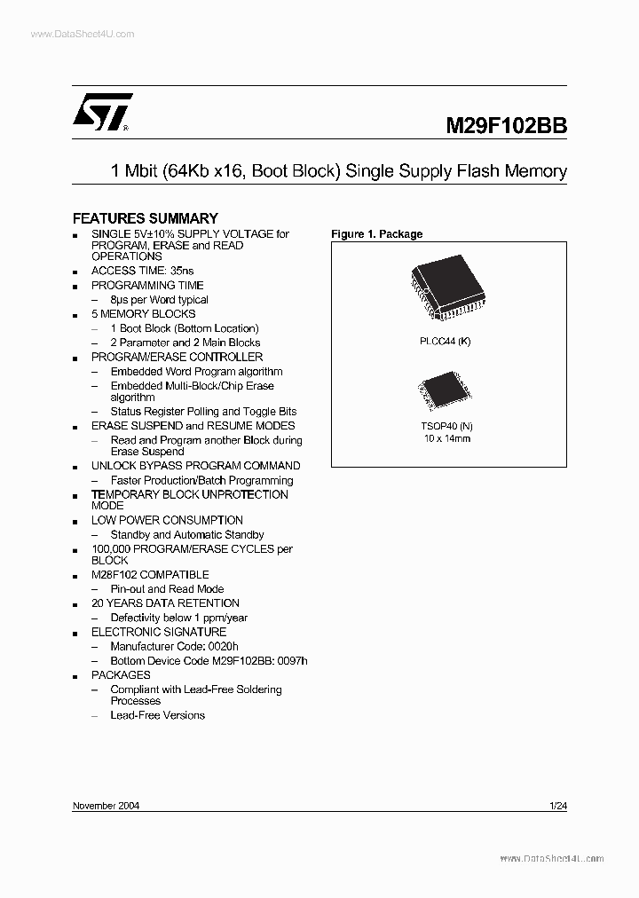 29F102BB_45116.PDF Datasheet