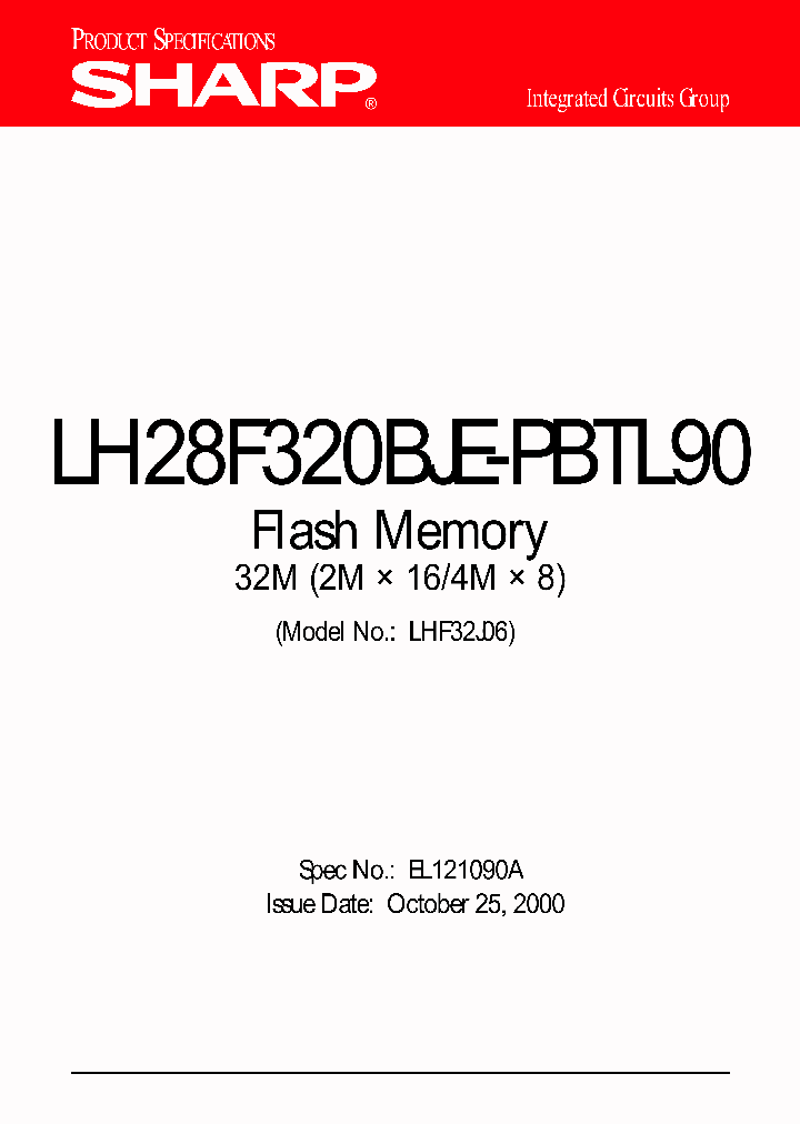LH28F320BJE-PBTL90_96002.PDF Datasheet