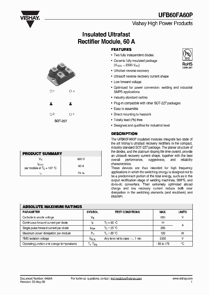 UFB60FA60P_97578.PDF Datasheet
