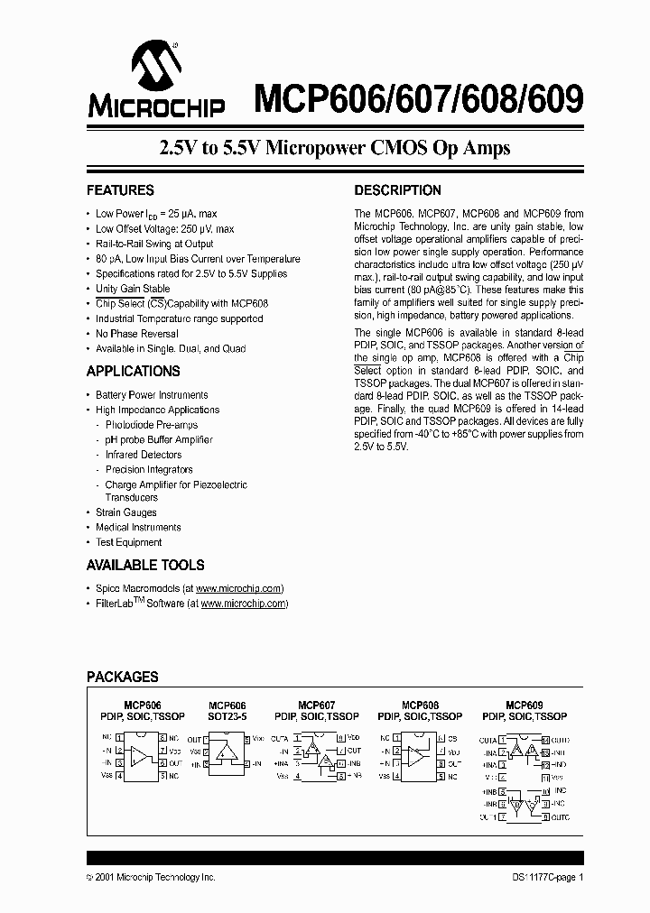 MCP606-IP_105246.PDF Datasheet