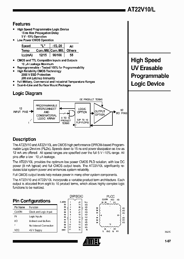 AT22V10-15DC_99983.PDF Datasheet