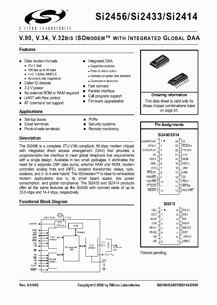 SI2433_105077.PDF Datasheet