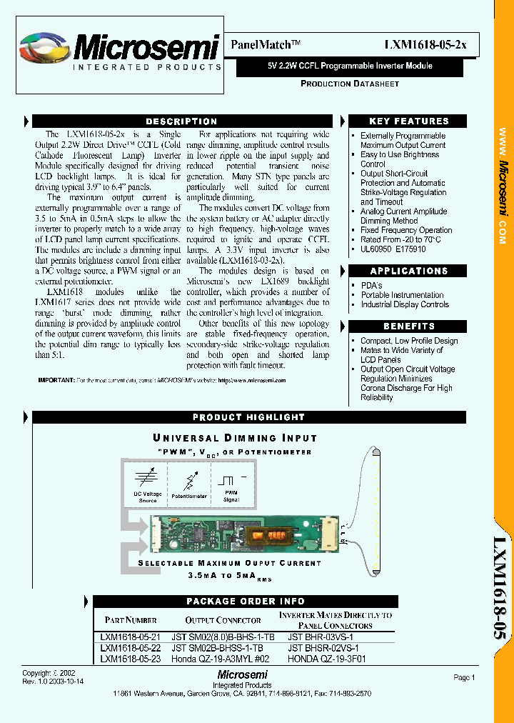 LXM1618-05-21_106792.PDF Datasheet