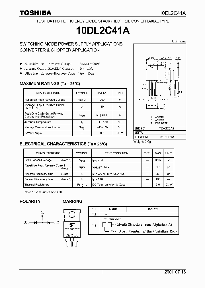 10DL2C41A_108201.PDF Datasheet
