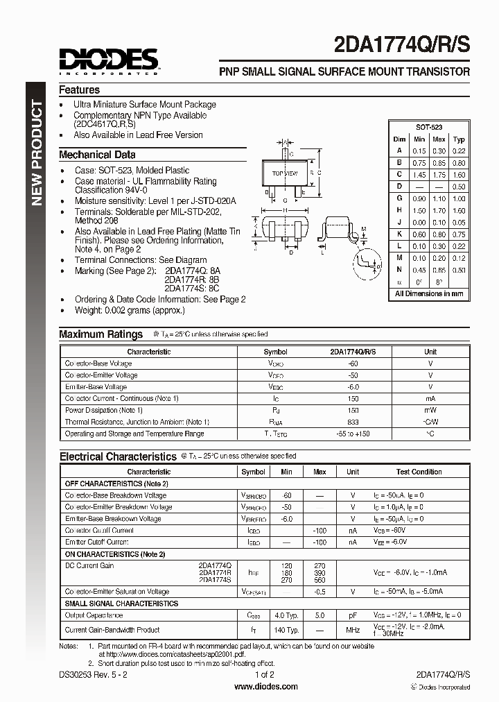 2DA1774Q_112154.PDF Datasheet