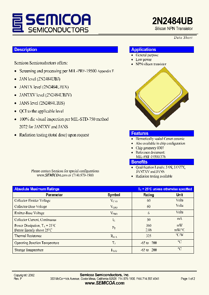 2N2484UB_115878.PDF Datasheet