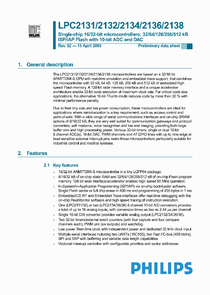 LPC2134FBD64_116783.PDF Datasheet