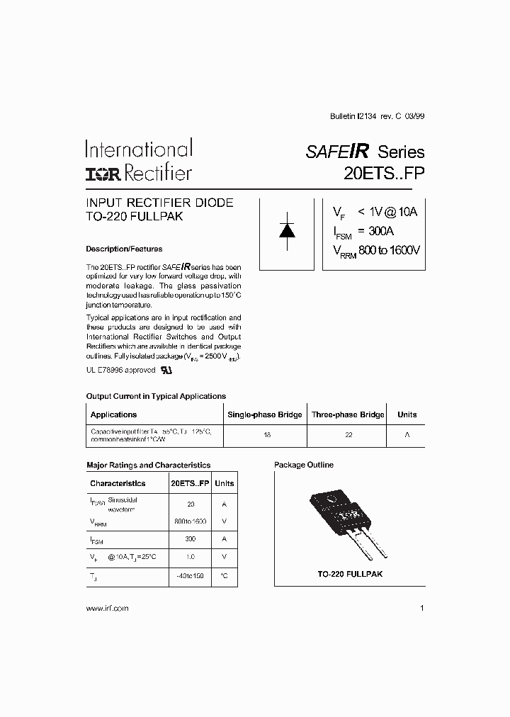 20ETS08FP_116559.PDF Datasheet