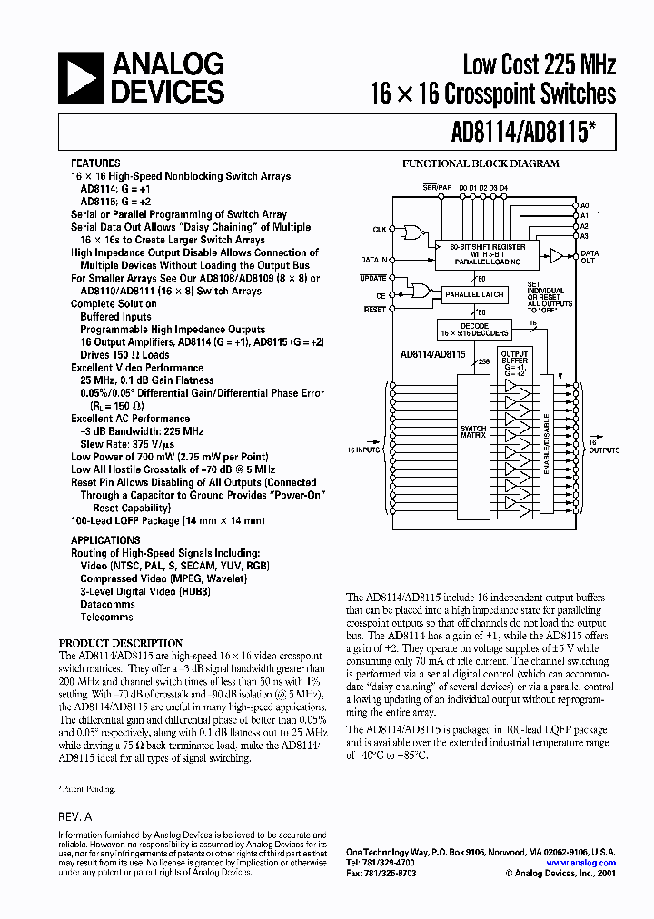 AD8115-EVAL_117579.PDF Datasheet