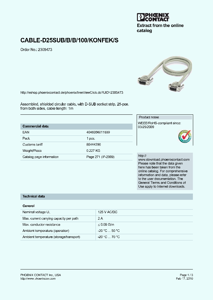 2305473_102967.PDF Datasheet