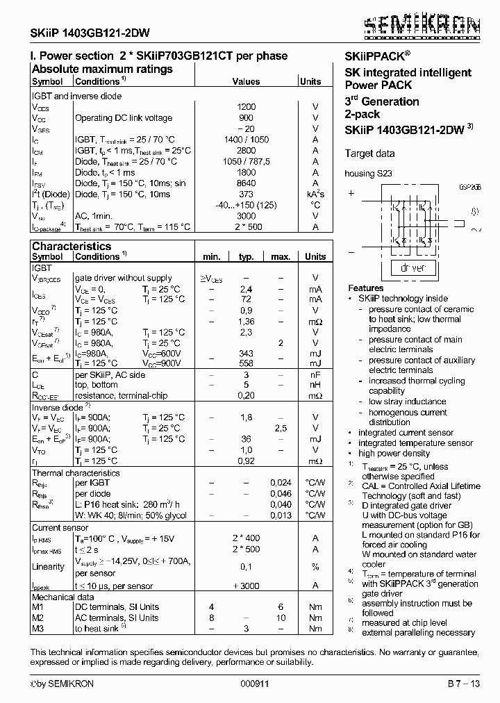 SKIIP1403GB121-2DW_107178.PDF Datasheet