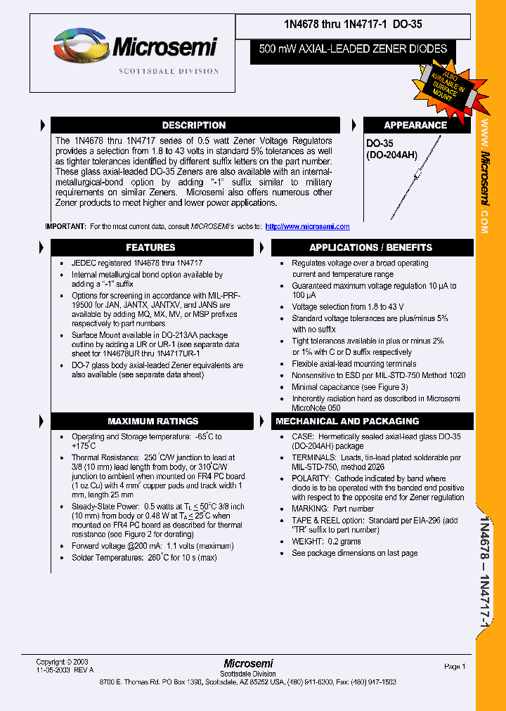 1N4701DO35_126884.PDF Datasheet