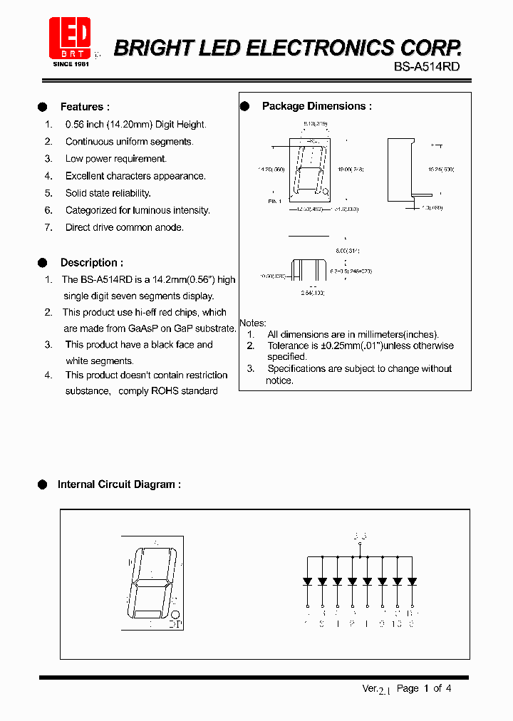 BS-A514RD_126679.PDF Datasheet