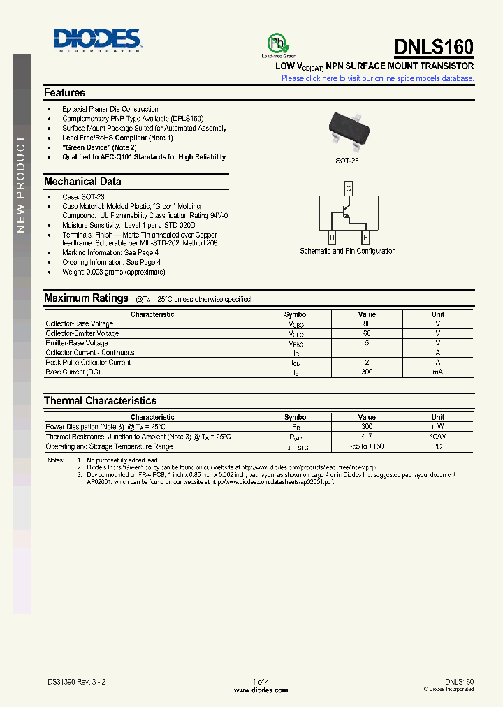 DNLS160-7_126866.PDF Datasheet