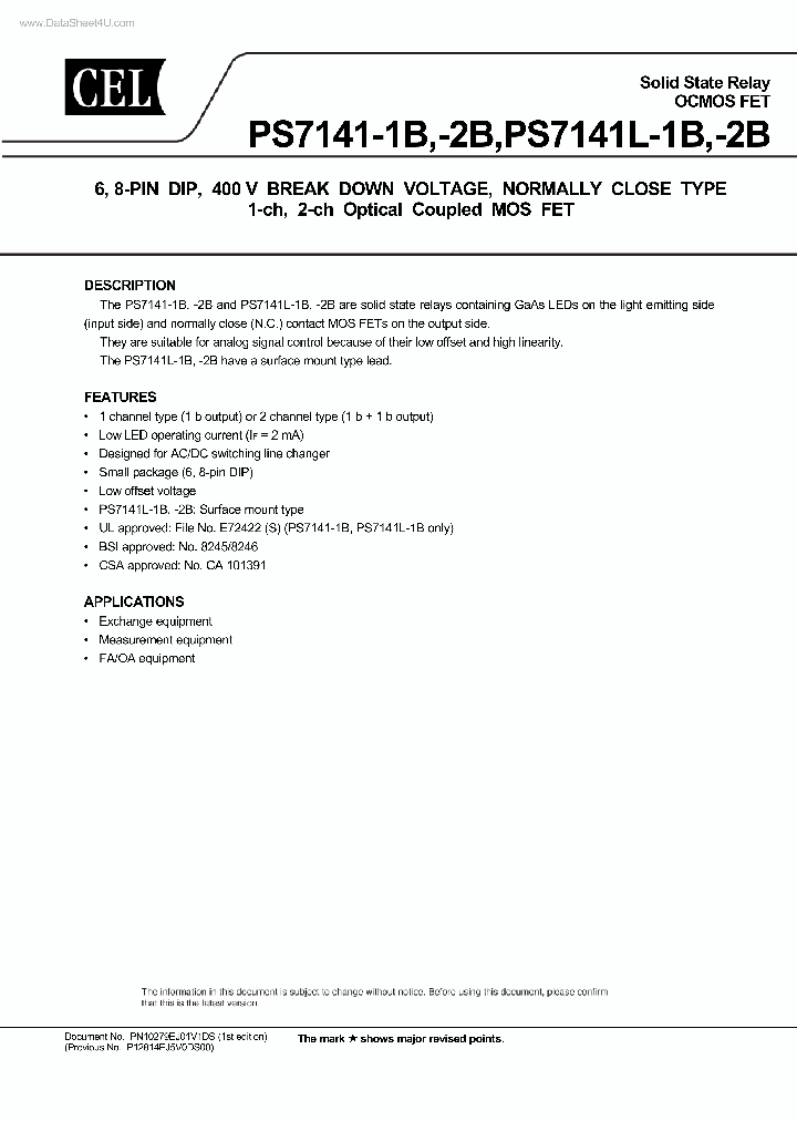 PS7141-1B_132532.PDF Datasheet