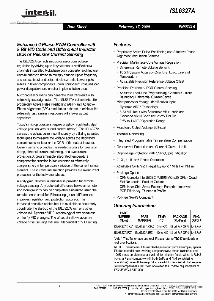 ISL6327A_132773.PDF Datasheet
