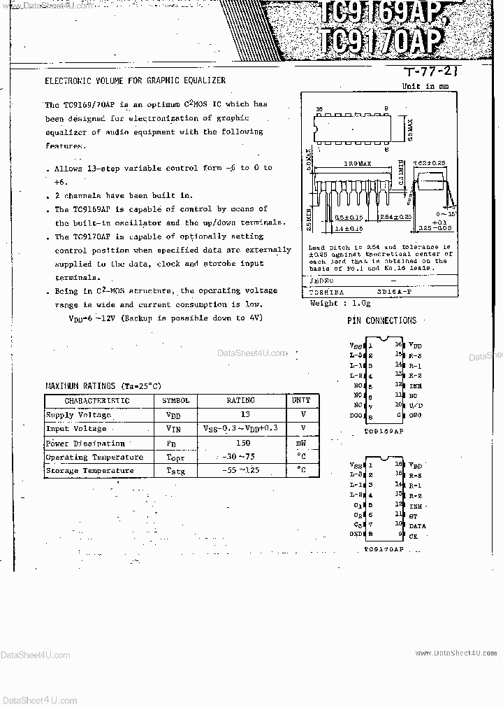 TC9169AP_132880.PDF Datasheet