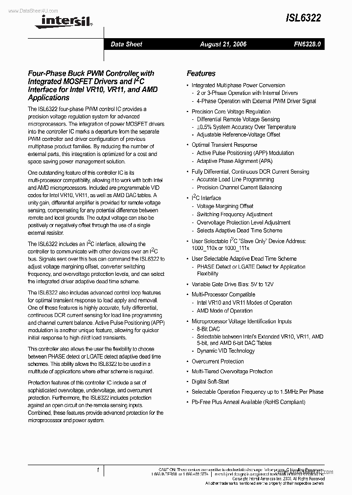 ISL6322_132770.PDF Datasheet