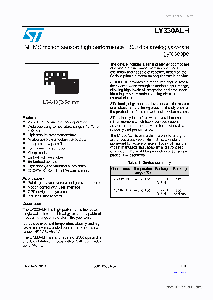 LY330ALH_133596.PDF Datasheet