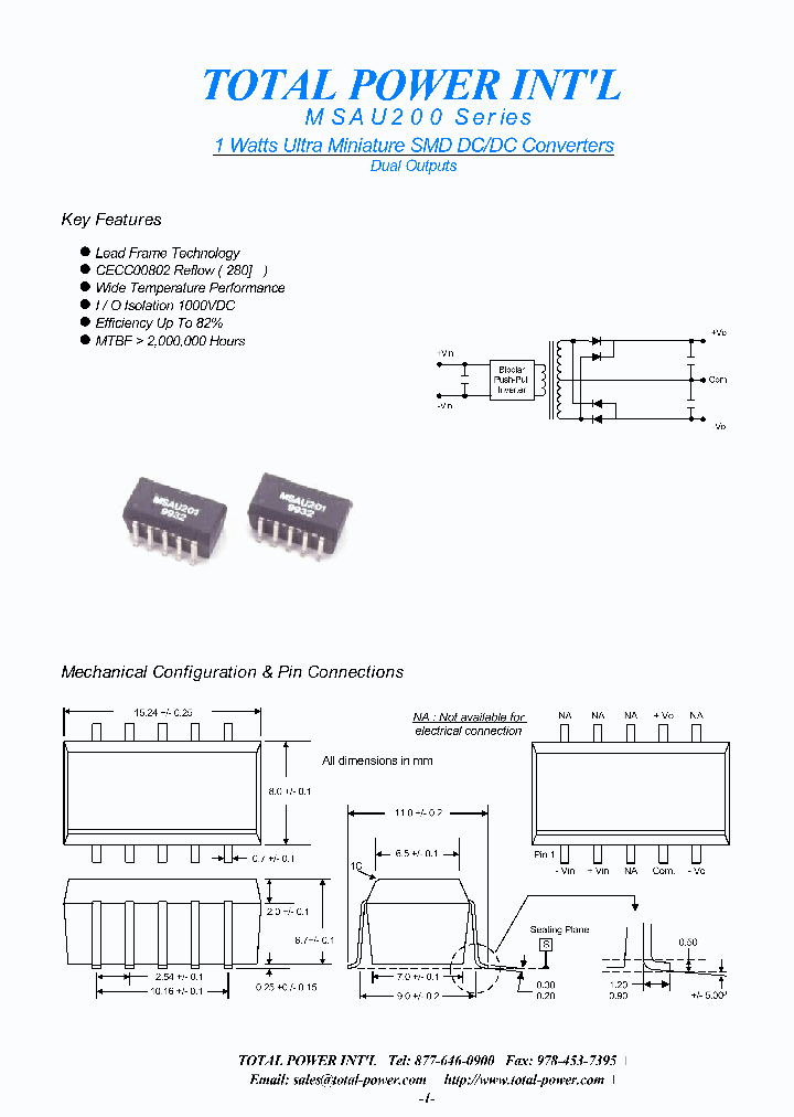 MSAU200_136201.PDF Datasheet
