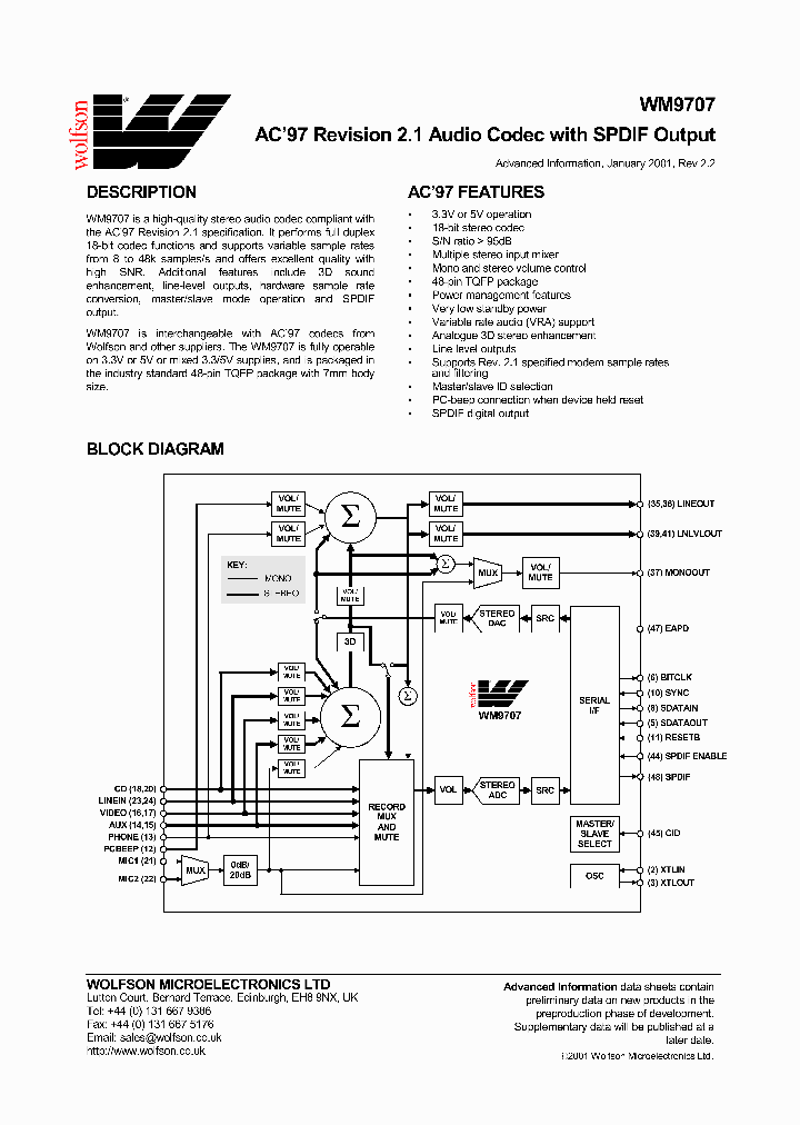 XM9707CFTV_139884.PDF Datasheet