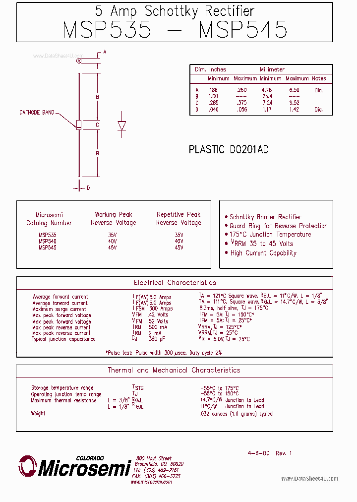 MSP535_135760.PDF Datasheet