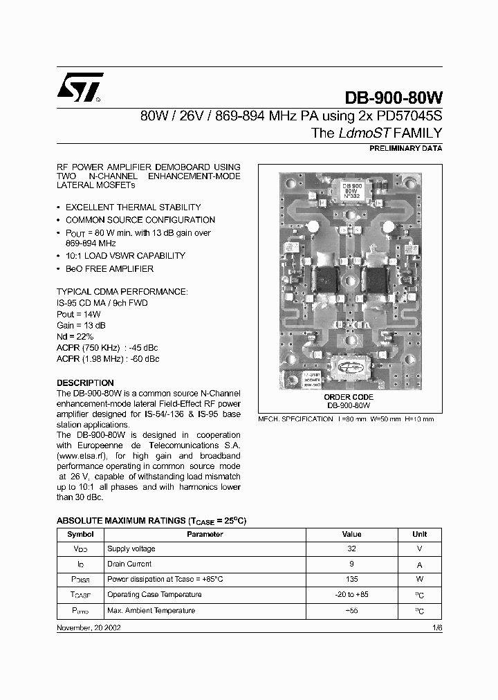 DB-900-80W_136733.PDF Datasheet