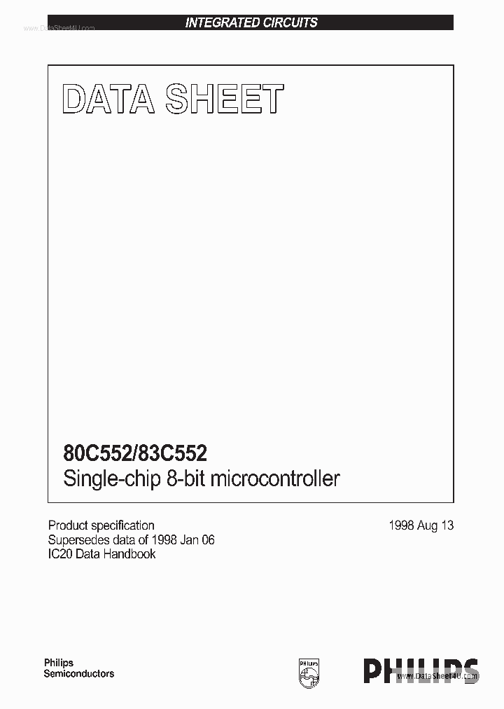 PCF80C552_137661.PDF Datasheet