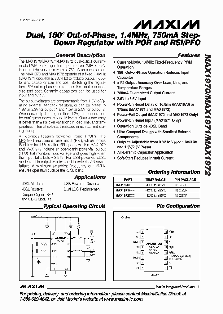 MAX1970-MAX1972_138037.PDF Datasheet