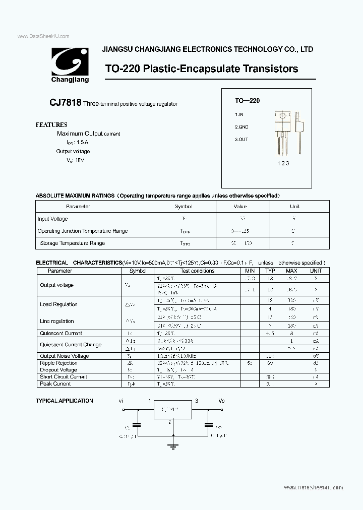 CJ7818_138225.PDF Datasheet