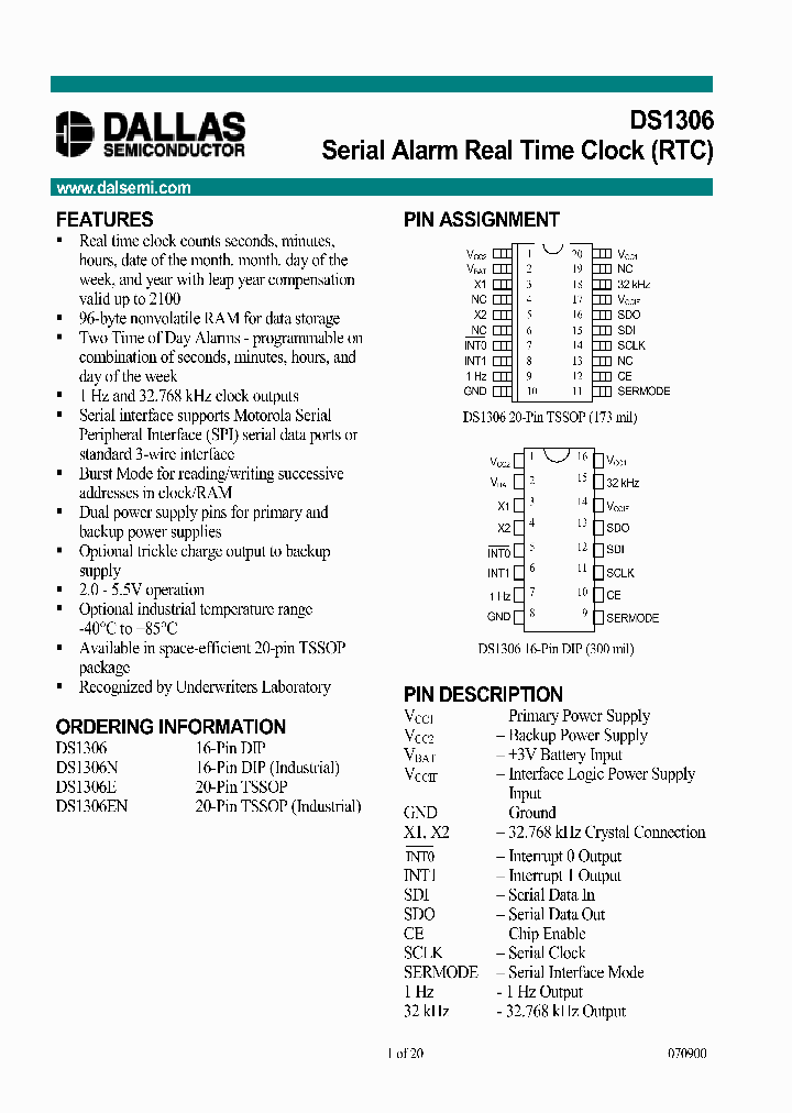 DS1306_138435.PDF Datasheet