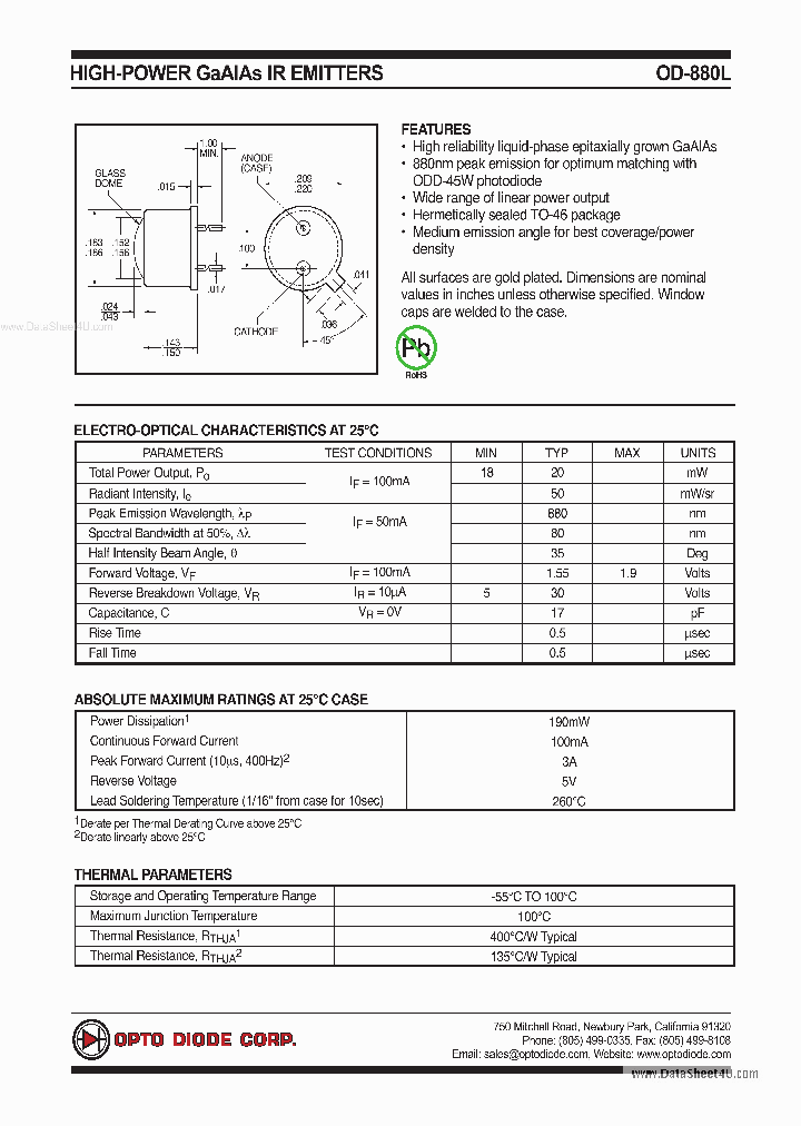 OD-880L_139422.PDF Datasheet