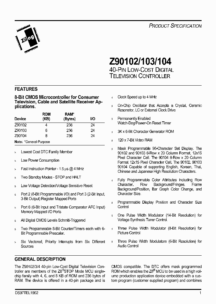 Z90104_139827.PDF Datasheet