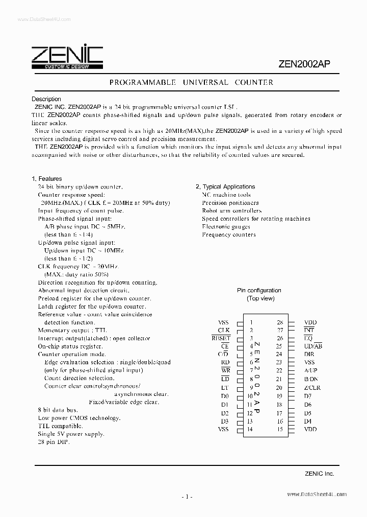 ZEN2002AP_139978.PDF Datasheet