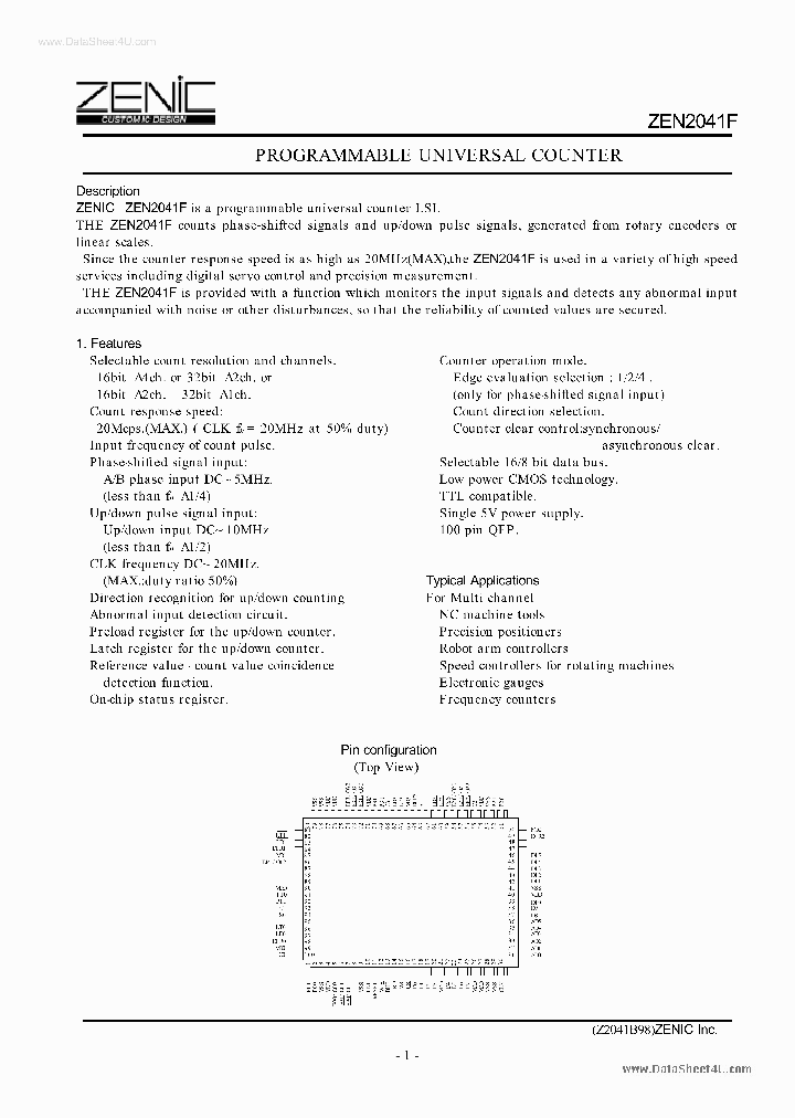 ZEN2041F_139982.PDF Datasheet