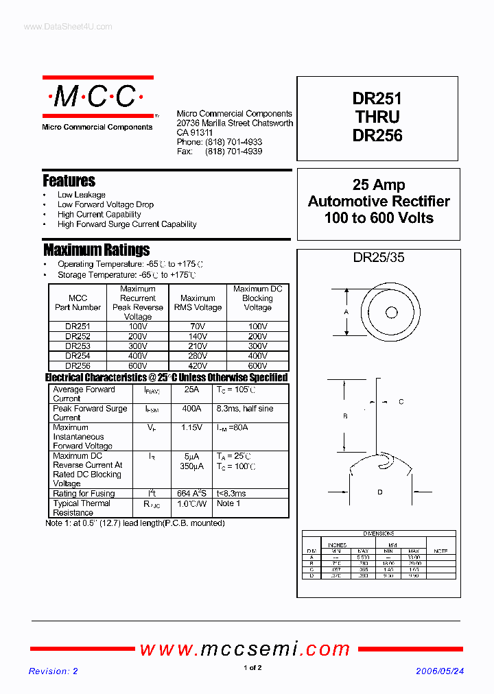 DR251_140397.PDF Datasheet
