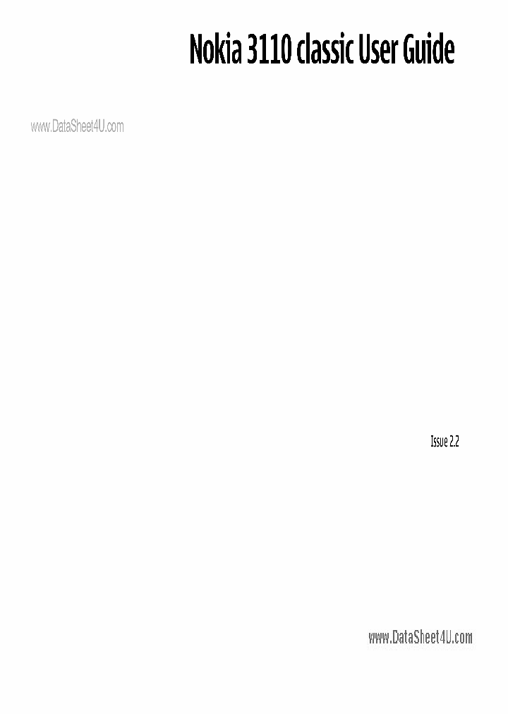 NOKIA3110_140544.PDF Datasheet