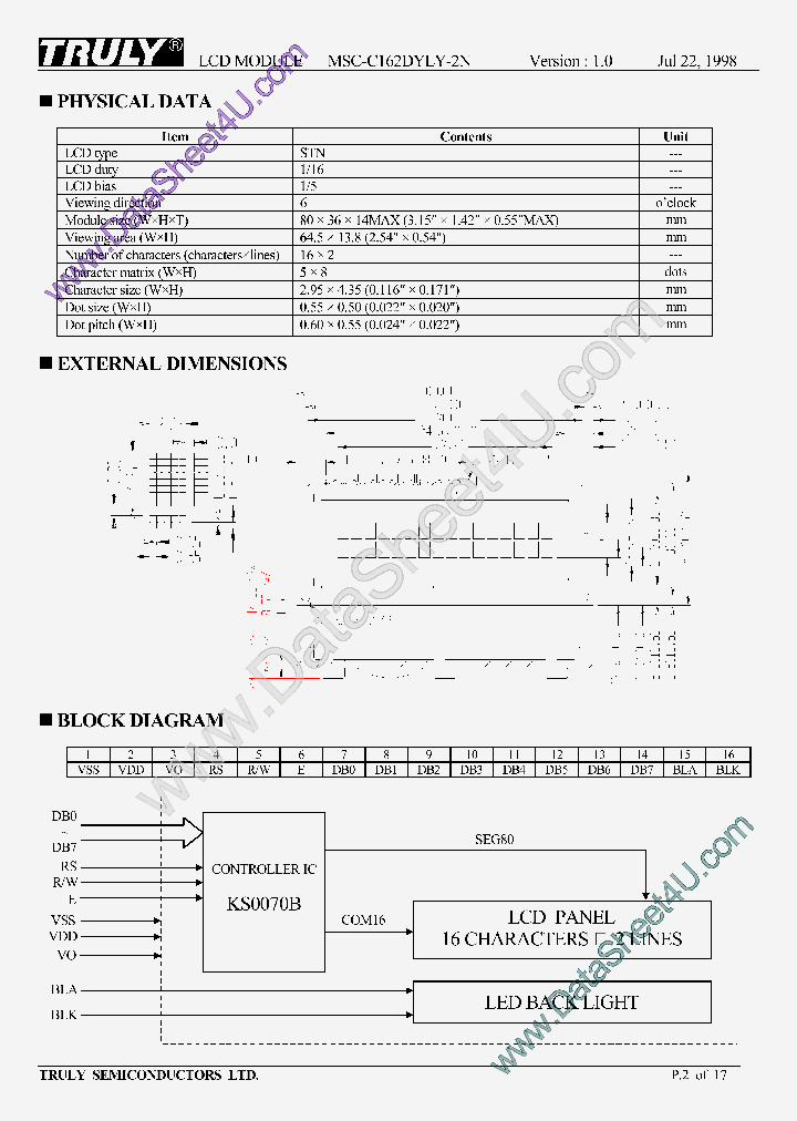 MSC-C162DYLY-2N_140736.PDF Datasheet