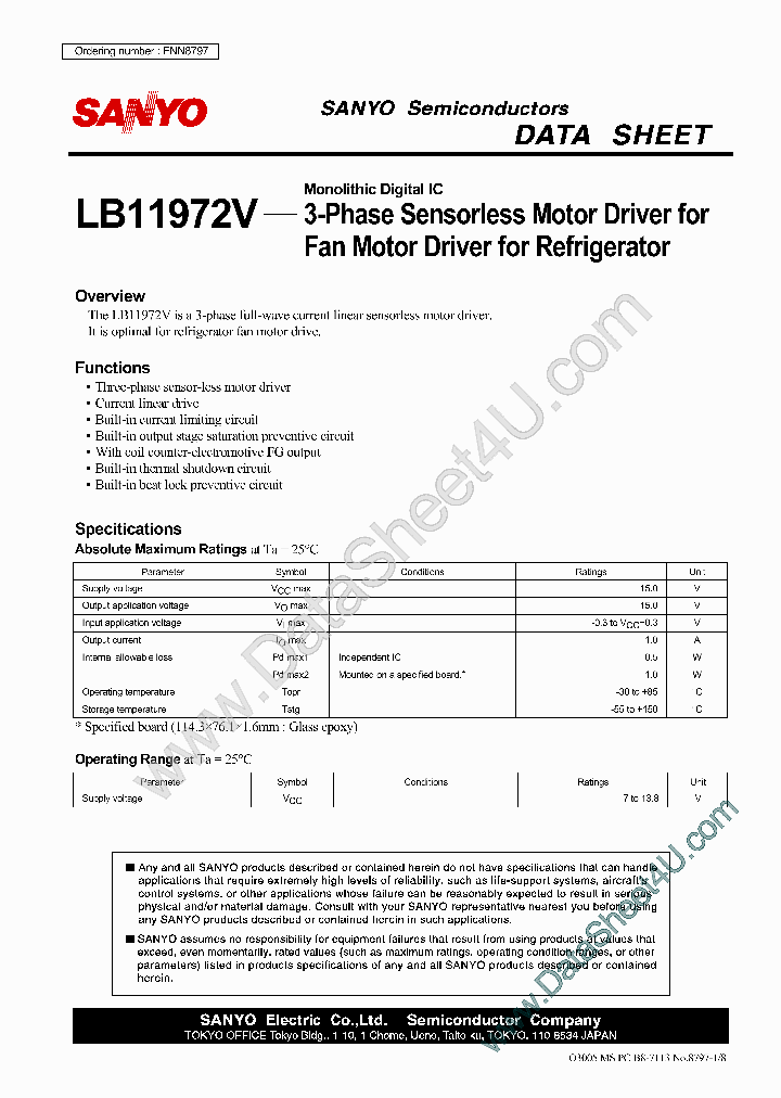 LB11972V_140973.PDF Datasheet