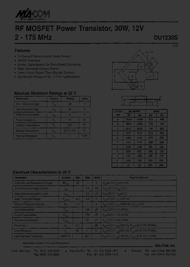 DUI230S_141192.PDF Datasheet