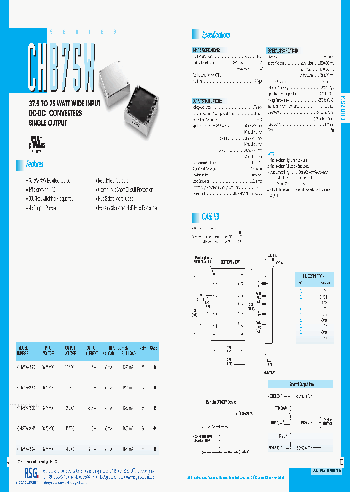 CHB75W_141290.PDF Datasheet