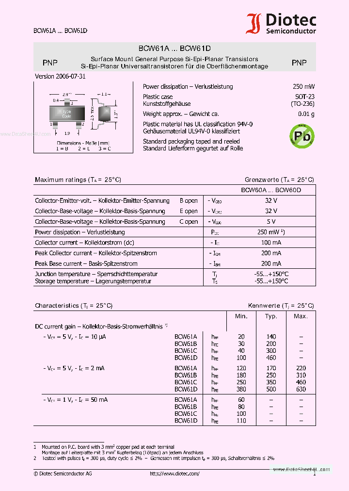 BCW61C_141361.PDF Datasheet