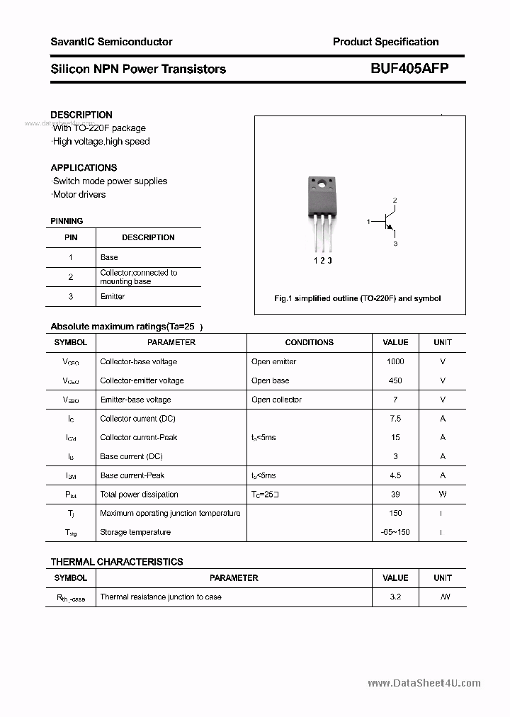 BUF405AFP_141638.PDF Datasheet
