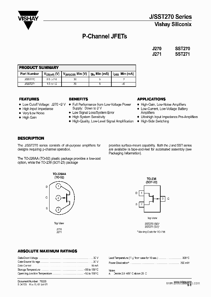 J270_142017.PDF Datasheet