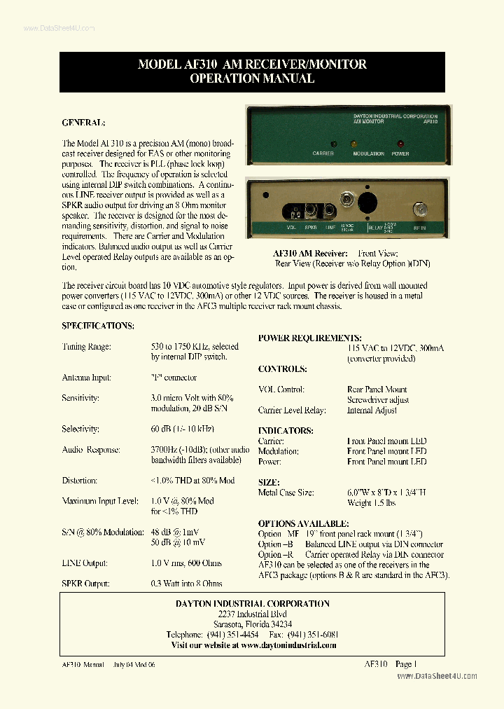 AF310_142879.PDF Datasheet
