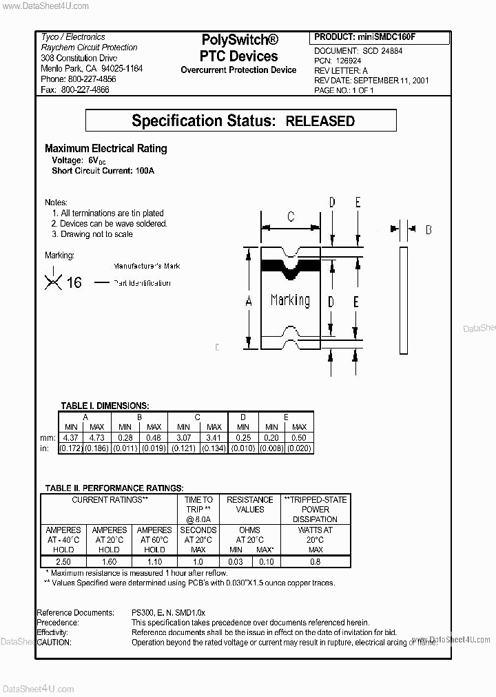MINISMDC160F_143029.PDF Datasheet