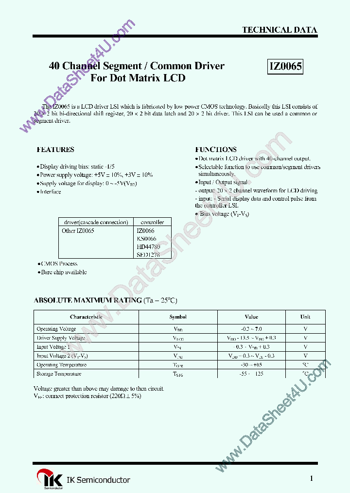 IZ0065_143534.PDF Datasheet
