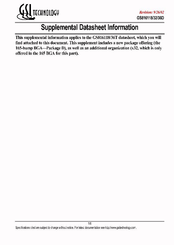 GS816132D-166_152181.PDF Datasheet