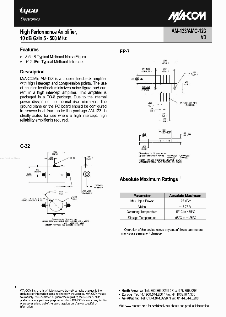 AM-123PIN_145503.PDF Datasheet
