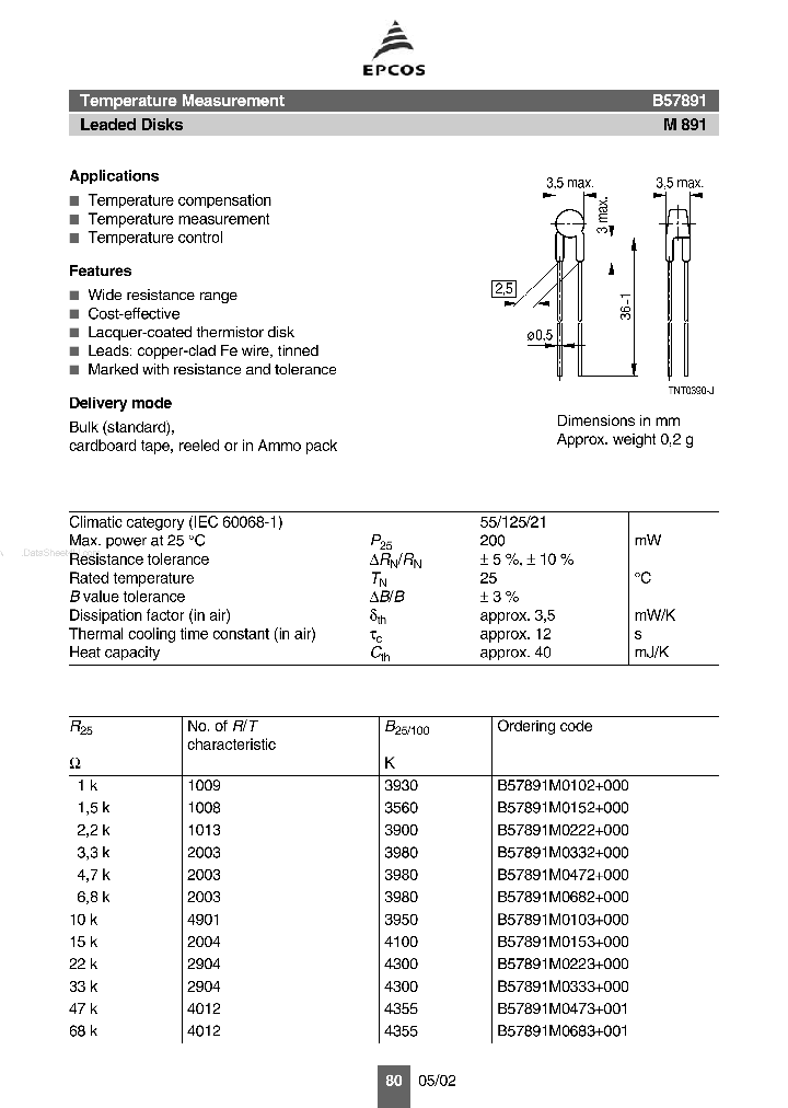 B57891_145767.PDF Datasheet